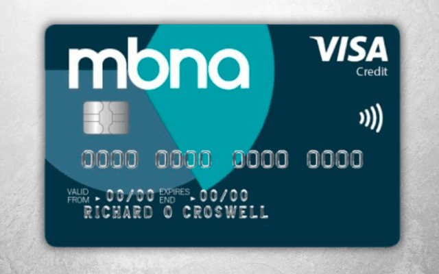 0% APR, No Fees, MBNA