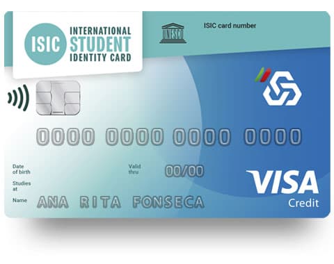 Cartão de crédito Caixa ISIC